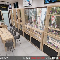 Thiết kế shop điện thoại Hoàn Chang